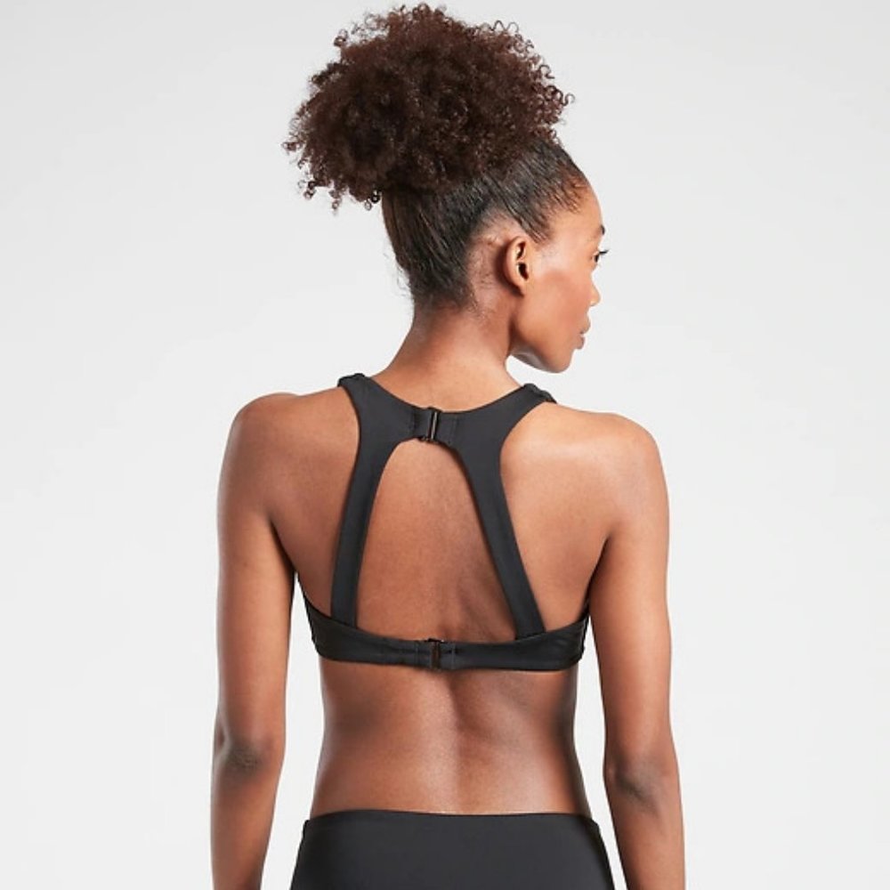 Athleta Maldives High Neck Bikini Top 32B/C - Picture 2 of 3